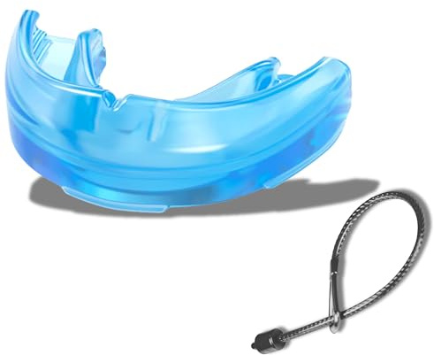 Shock Doctor Mouth Guard for Braces, Blue, Youth