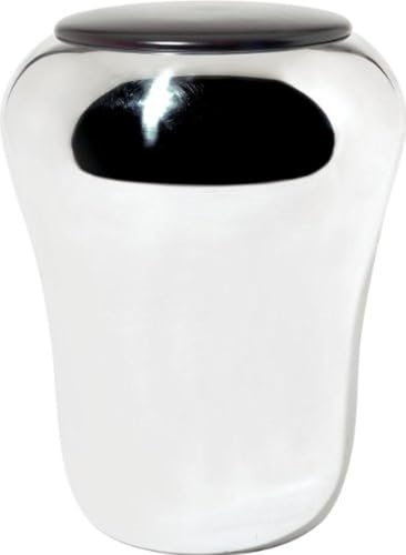 Officina Alessi BABA STOOL/LAUNDRY BASKET, Metal, stainless steel