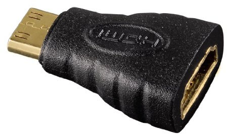 Hama Mini-HDMI-Adapter (Mini-HDMI-Stecker - HDMI-Kupplung)