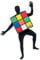Rubik's Cube Unisex Costume