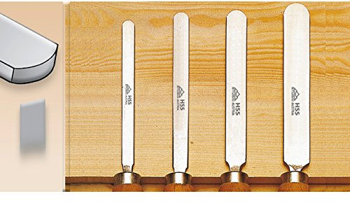 Stubai 592215 HSS Rund-Schaber ohne Griff, 15 mm