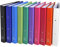 Exacompta 54330E 20er Pack Ringbücher 2 Ringe Füllhöhe 30mm, Rücken 40mm, für DIN A4 Kunststoffbezug aussen Papierbezug innen, farbig sortiert