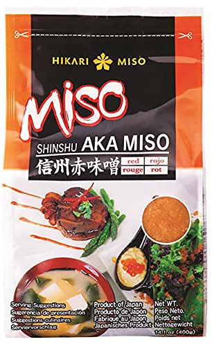 Shinshu Miso (Soybean Paste) 400g (Red (AKA))