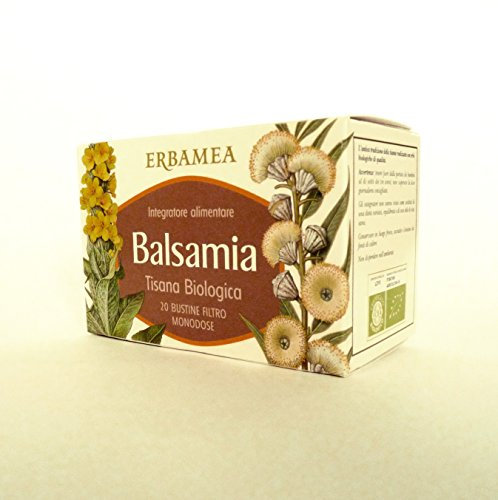 BALSAMIA Tisana biologica 20 bustine Tosse, raffreddore, mal di gola