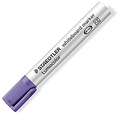 STAEDTLER Lumocolor Whiteboard-Marker 351violett, (351-6)