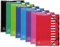 Exacompta 53929E Premium Ordnungsmappe Iderama. Aus beschichtetem Colorspan-Karton DIN A4 12 vollfarbige Fächer, dehnbarer Rücken und 2 Gummizüge mit Indexfenster 1 Stück Zufallsfarbe