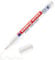 edding 4095 Marqueur craie liquide - blanc - 1 feutre craie liquide - pointe ronde 2-3 mm - feutre craie effacable pour écrire sur les vitres,le verre - feutre craie ardoise aux couleurs opaques, Blister
