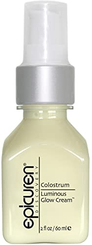 epicuren DISCOVERY Colostrum Luminous Glow Cream, Moisturizing Skin Cream, Citrus, 2 Fl Oz
