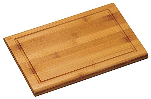 Kesper 58100 Schneidebrett aus FSC-zertifiziertem Bambus, 31 x 21 x 1.8 cm
