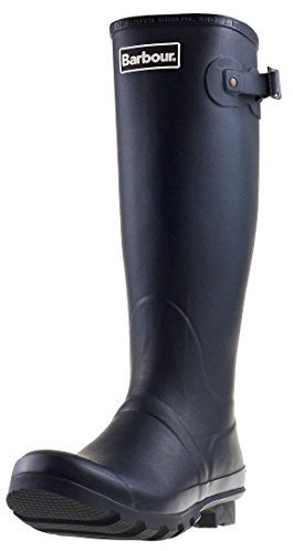 Barbour, stivali da uomo Wellington, classici neri, nero (Black), 42