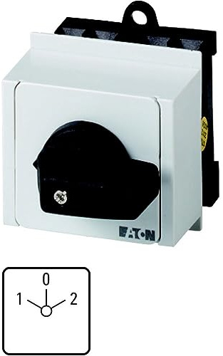 Eaton Moeller Nockenschalter 20 A, 3-Stufen Handkipphebel Schraube, 60 °-Wurfwinkel