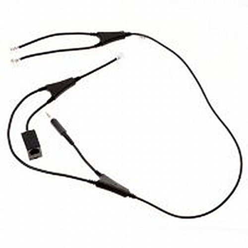 GN Audio Germany JABRA MSH-Adapterkabel nur f. GN9120 EHS + GN93xx (gewinkelt) - Passend für 4029, 4038, 4039, 4068, Alcatel 8er/9er Serie, Alcatel IP Touch 4028, Octophon Open Serie