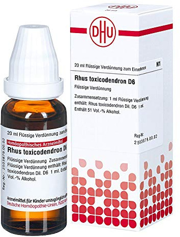 Rhus Tox. D6 Dilution 20 ml