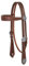 Weaver Leather Basin Cowboy B/BND Hdstl, Br Halfter, braun, Einheitsgröße