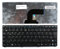 Keyboard4Laptops Alemán Negro Teclado de Repuesto para Ordenador portátil Compatible con ASUS N10J