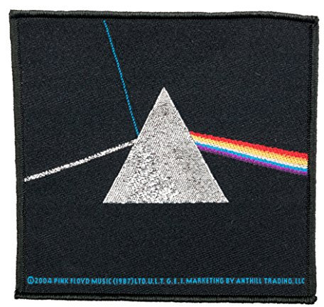 Pink Floyd Aufnäher - The Darkside Of The Moon Patch - Gewebt & Lizenziert !!