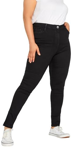 Yours For Good Curve Skinny Stretch Ava Jeans - Women's - Plus Size Curve