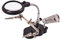 Amtech S2885 Magnifier LED Light Helping Hand with Soldering Stand, One Size