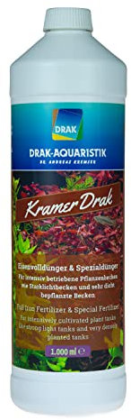 DRAK-Aquaristik KramerDrak Spezial-Eisenvolldünger für Starklichtbecken Fertiglösung 1,0 Liter