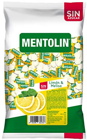 Mentolín Limón & Melisa Caramelo Balsámico sin Azúcar - 1000 gr