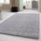 Carpetsale24 Shaggy Hochflor Teppich, 80x150 cm, Hellgrau, weich, flauschig, modern, einfarbig, Ideal für Flur oder Kinderzimmer, für Wohnzimmer Schlafzimmer Flur