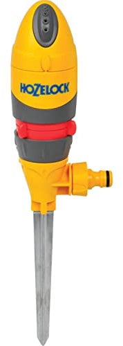 Hozelock 2332 - Aspersor redondo Plus con estaca de metal para 314m² de superficie