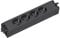 BACHMANN Steckdosenleiste Step Base 4-Fach GST18 Schwarz 906.18819 (modulares Stecksystem mit vielseitiger Anwendung)