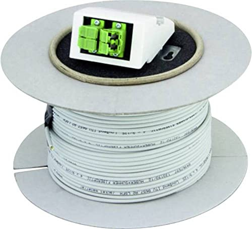 TELEGARTNER H02082A0001 Glasfaserkabel LC 4X LC Weiß
