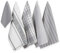 DII Everyday Collection Foodie - Juego de 5 paños de Cocina y paños de Cocina, Color Gris Claro