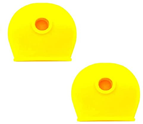 Merriway BH02747 (20 Pcs) Yellow Key Cap Covers - Pack of 20 Pieces
