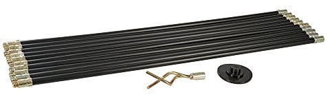 Silverline 273193 Jeu de cannes de ramonage/curage 12 pcs