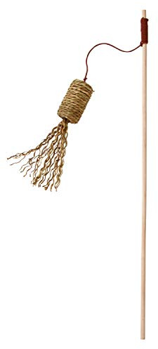 Kerbl Spielangel Nature 41 cm aus Seegras