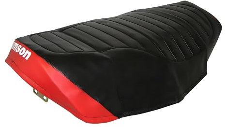 Sitzbezug, SIMSON schwarz/rot, strukturiert, wasserdicht - SR50, SR80