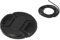 vhbw Tapa de Objetivo 52 mm Compatible con Nikon AF-S 200 mm 2G ED VR II cámara - plástico Negro, con Mango Interior
