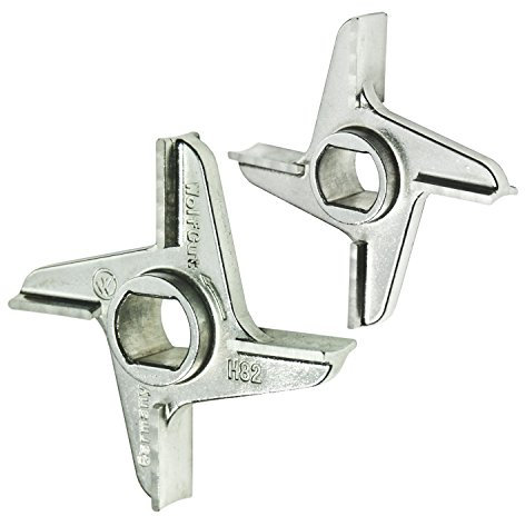 Wolfcut 1 couteau robot 4-Cut en acier inoxydable System Unger compatible avec tous les hachoirs à viande de la taille H82