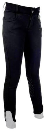 HKM Unisex Reithose -Kids Easy- Silikon-kniebesatz Hose