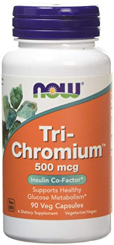 Now Foods Tri-Chromium, 500mcg Capsules, 90-Count