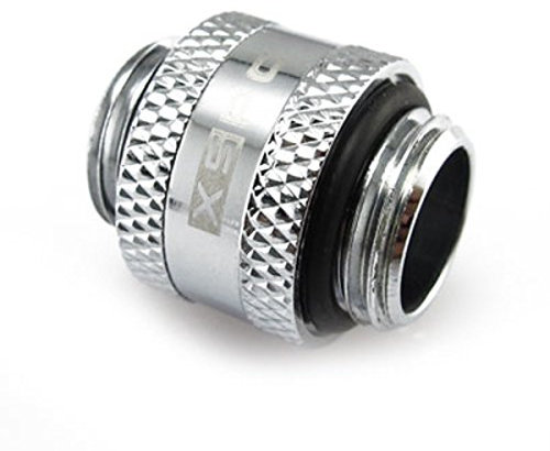 XSPC G1/4 Male to Male Rotary Fitting - Chrome