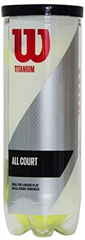 Wilson Titanium All Court Surfaces Tennis Balls