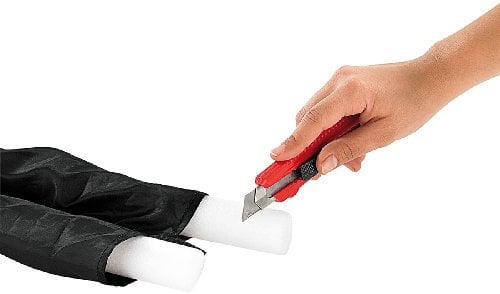 infactory Luftzug-Stopper für alle Türen bis 70mm Dicke