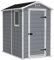 SPIG9 Keter Manor Outdoor Shed 130 x 192 x 198 cms grey