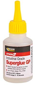 Everbuild Industrial Superglue General Purpose 20g (EVBCYN20)