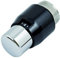 Honeywell Thera 200 Design, schwarz/chrom, Thermostatkopf, T4321