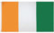 BANDIERA COSTA D'AVORIO 150x90cm - GRAN BANDIERA IVORIANA 90 x 150 cm Poliestere leggero - Bandiere - AZ FLAG