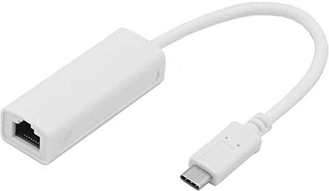 JSER Adaptador LAN USB-C Tipo C Macho a 100Mbps Gigabit Ethernet