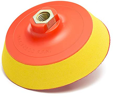 Glass Polish 6 inch (150mm) Buffing Backing Pad with M14x2 Thread for Rotary Polishing Machines - GP12637