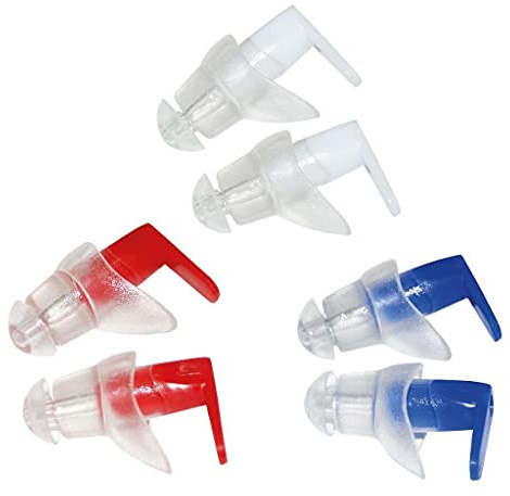 Swimtech Ear Plugs Blue/Clear