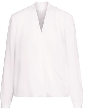 Seidensticker Damen Bluse - Tunika - Klassisch - Elegant - Bügelleicht - V-Ausschnitt - Regular Fit - Langarm - 100% Viskose