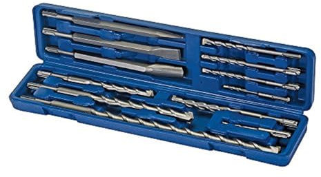 Silverline - 633750 - Coffret de Forets et Burins SDS-Plus