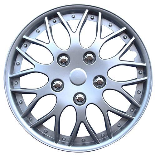 AUTO-STYLE Satz Radzierblenden Missouri 13-Zoll Silber